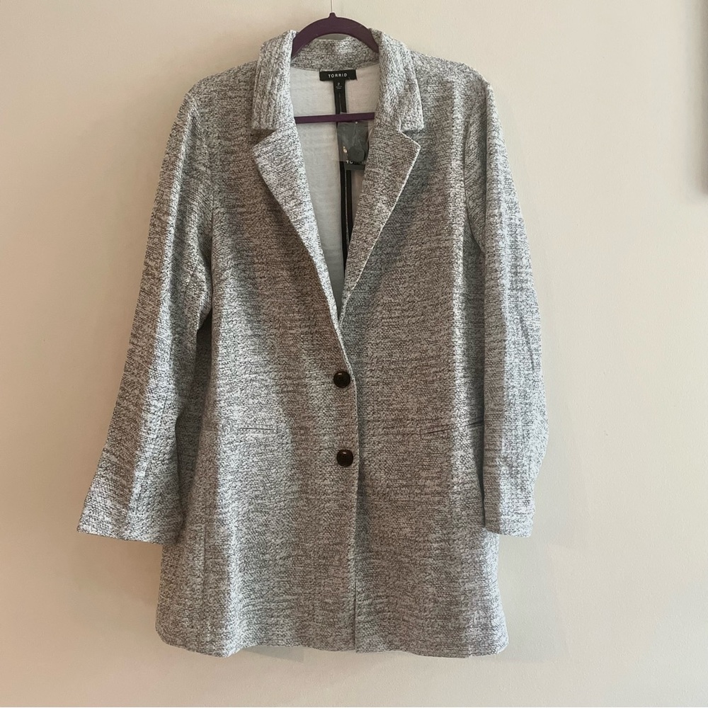 NWT torrid gray blazer size 2x, 18-20